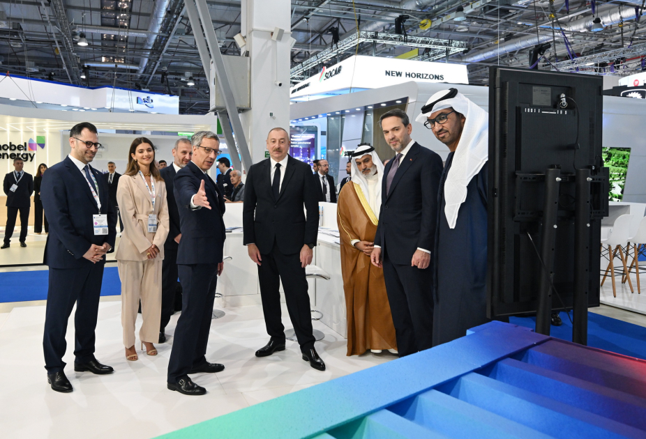 President Ilham Aliyev addresses opening of 29th Caspian Oil & Gas and 12th Caspian Power exhibitions as part of Baku Energy Week (PHOTO/VIDEO)