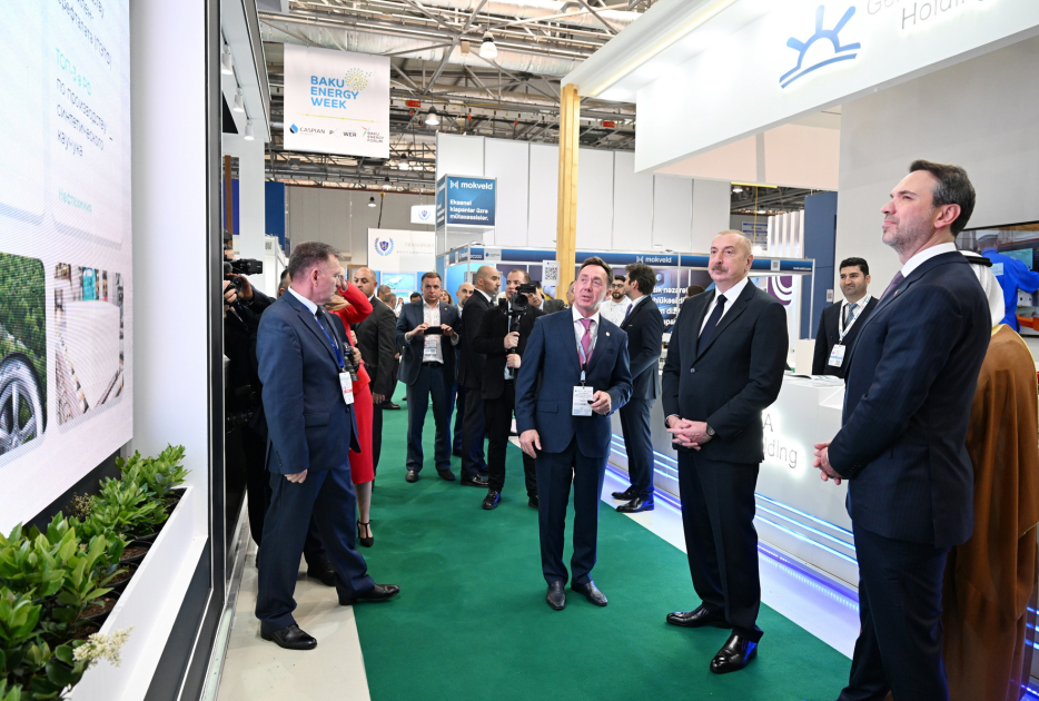 President Ilham Aliyev addresses opening of 29th Caspian Oil & Gas and 12th Caspian Power exhibitions as part of Baku Energy Week (PHOTO/VIDEO)