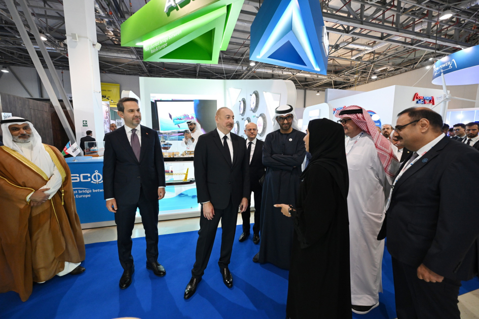 President Ilham Aliyev addresses opening of 29th Caspian Oil & Gas and 12th Caspian Power exhibitions as part of Baku Energy Week (PHOTO/VIDEO)
