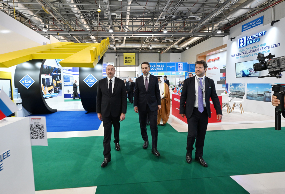 President Ilham Aliyev addresses opening of 29th Caspian Oil & Gas and 12th Caspian Power exhibitions as part of Baku Energy Week (PHOTO/VIDEO)