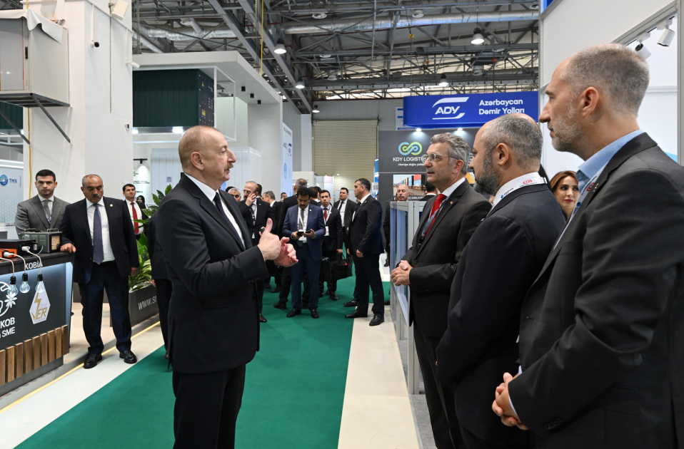 President Ilham Aliyev addresses opening of 29th Caspian Oil & Gas and 12th Caspian Power exhibitions as part of Baku Energy Week (PHOTO/VIDEO)