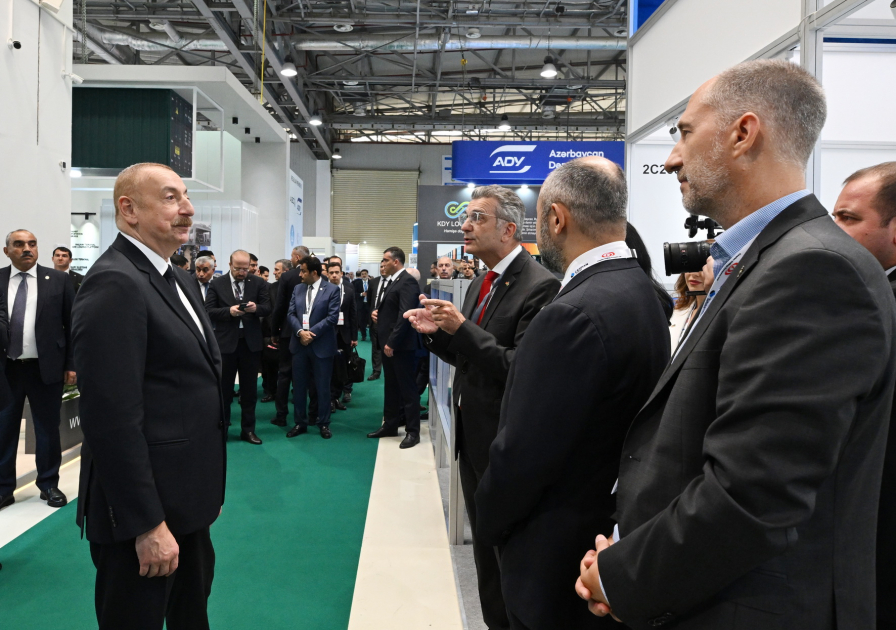 President Ilham Aliyev addresses opening of 29th Caspian Oil & Gas and 12th Caspian Power exhibitions as part of Baku Energy Week (PHOTO/VIDEO)