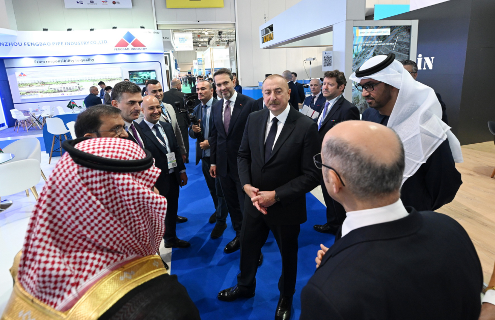President Ilham Aliyev addresses opening of 29th Caspian Oil & Gas and 12th Caspian Power exhibitions as part of Baku Energy Week (PHOTO/VIDEO)