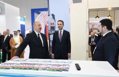 President Ilham Aliyev addresses opening of 29th Caspian Oil & Gas and 12th Caspian Power exhibitions as part of Baku Energy Week (PHOTO/VIDEO)