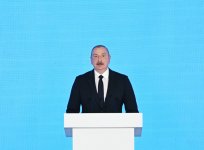 President Ilham Aliyev addresses opening of 29th Caspian Oil & Gas and 12th Caspian Power exhibitions as part of Baku Energy Week (PHOTO/VIDEO)