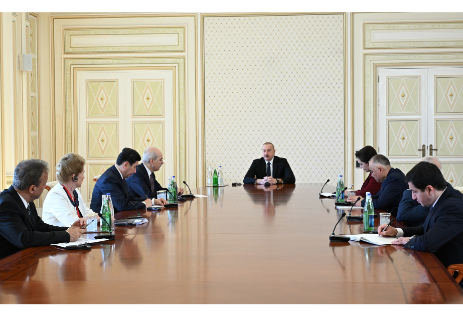 President Ilham Aliyev receives TURKPA delegation (PHOTO/VIDEO)
