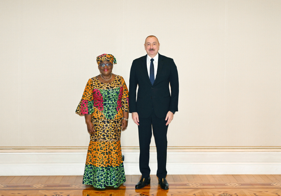 President Ilham Aliyev receives Director General of World Trade Organization (PHOTO)