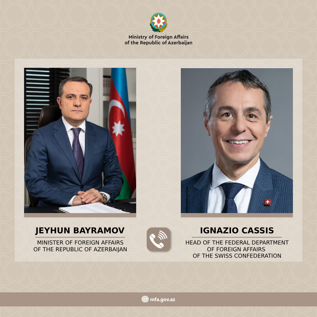Azerbaijani and Swiss FMs discuss COP29 event