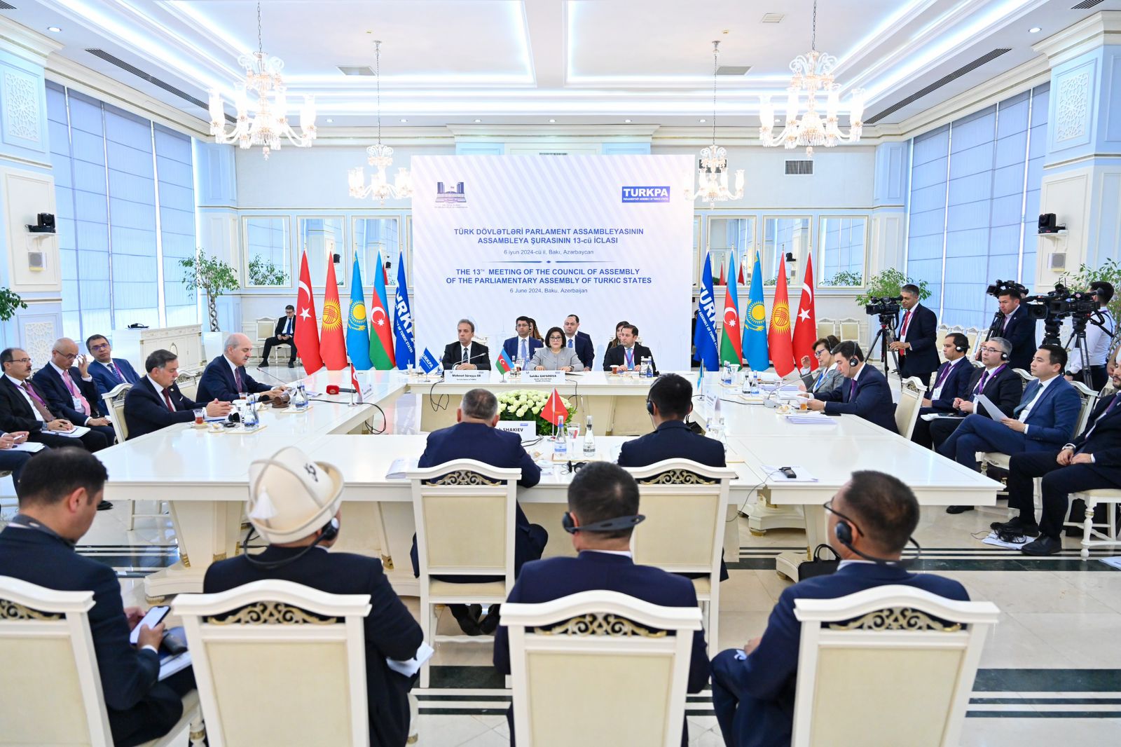 Azerbaijani parliament holds 13th council meeting of TURKPA (PHOTO)