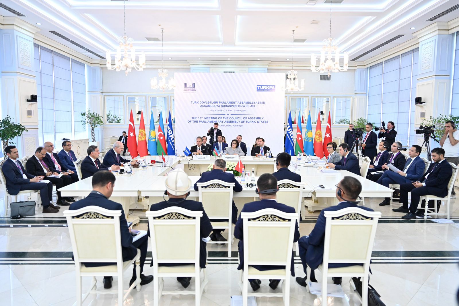 Azerbaijani parliament holds 13th council meeting of TURKPA (PHOTO)