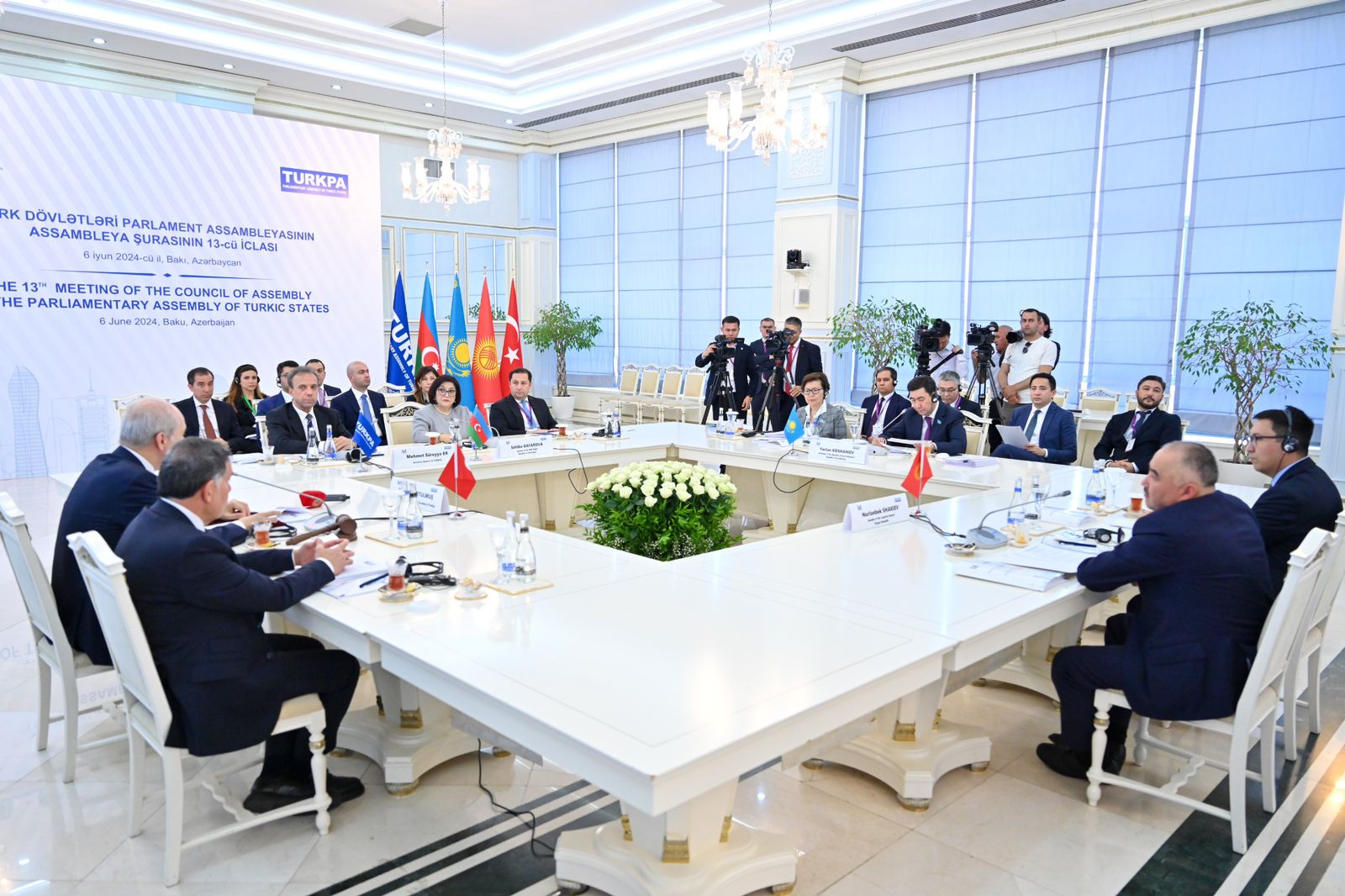Azerbaijani parliament holds 13th council meeting of TURKPA (PHOTO)