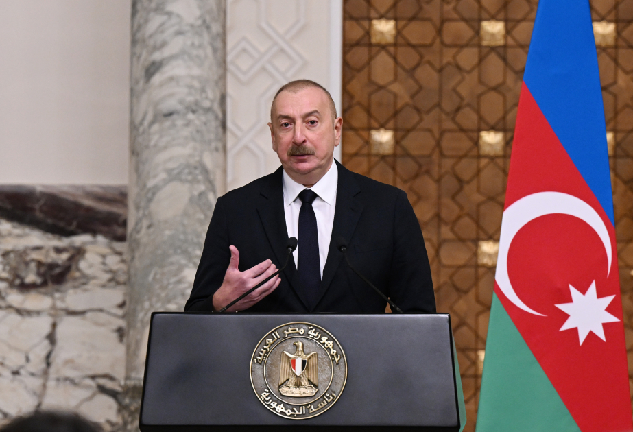 Azerbaijan and Egypt actively work within international organizations - President Ilham Aliyev (FULL SPEECH)