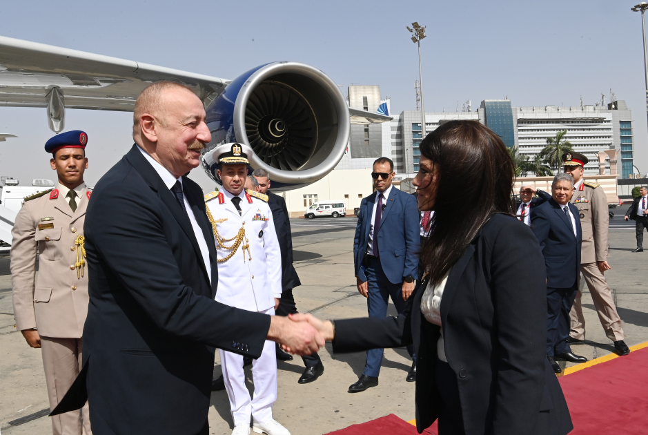 President Ilham Aliyev concludes his visit to Egypt (PHOTO)