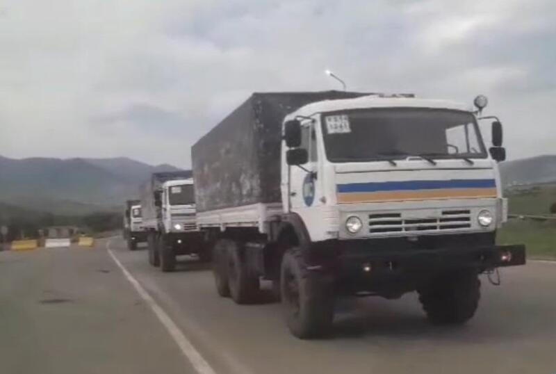 Russian peacekeepers continue their withdrawal from Azerbaijan's Karabakh (VIDEO)