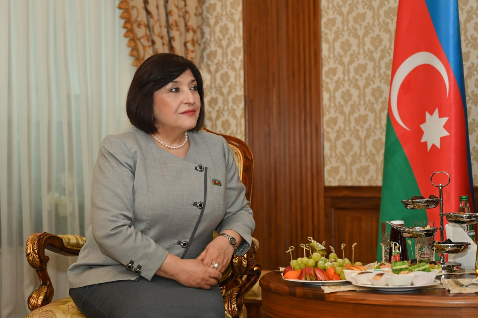 Azerbaijani Parliament speaker arrives in Belarus on official visit (PHOTO)