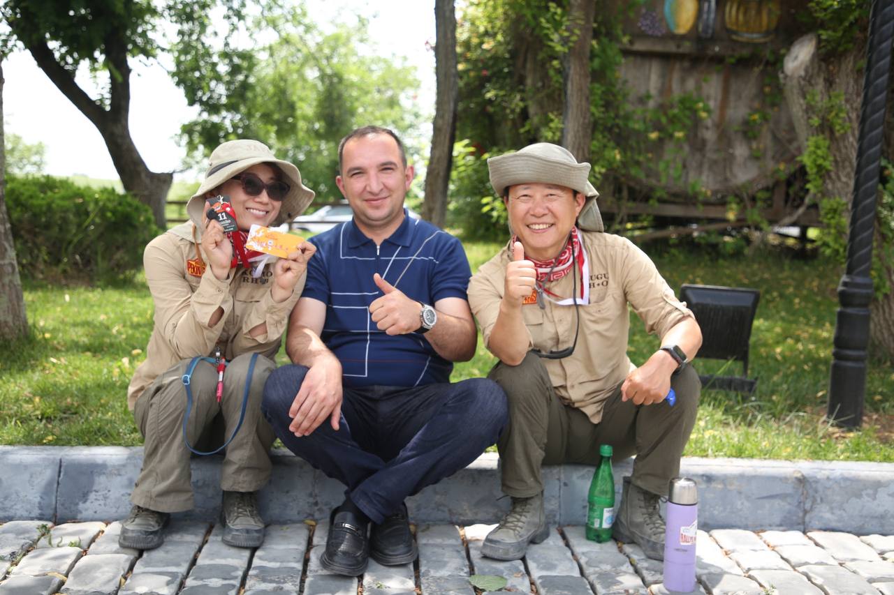 Peking-Paris rallygoers persist in their ascent from Azerbaijan's Shamakhi (PHOTO)