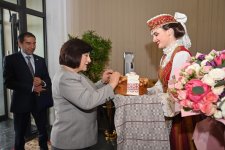 Azerbaijani Parliament speaker arrives in Belarus on official visit (PHOTO)