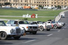 Peking-Paris rallygoers persist in their ascent from Azerbaijan's Shamakhi (PHOTO)