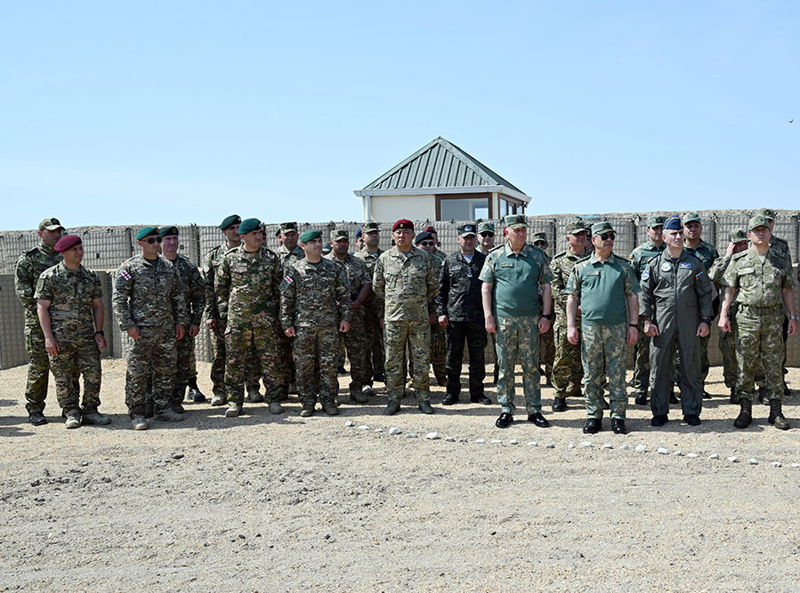 Caucasian Eagle-2024 exercise holds Distinguished Visitors Day (PHOTO)