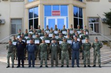 Azerbaijan holds graduation ceremony of regular training course for army officers (PHOTO)