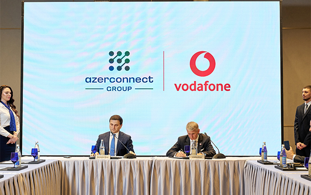 Azerconnect Group and Vodafone Group enter partnership agreement (PHOTO)