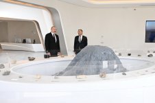 President Ilham Aliyev attends opening of Mud Volcanoes Tourist Complex (PHOTO/VIDEO)