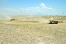 Chief of General Staff of Azerbaijan Army watches tactical-special exercise of engineering units (PHOTO)