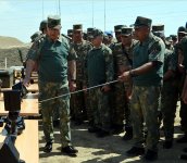 Chief of General Staff of Azerbaijan Army watches tactical-special exercise of engineering units (PHOTO)