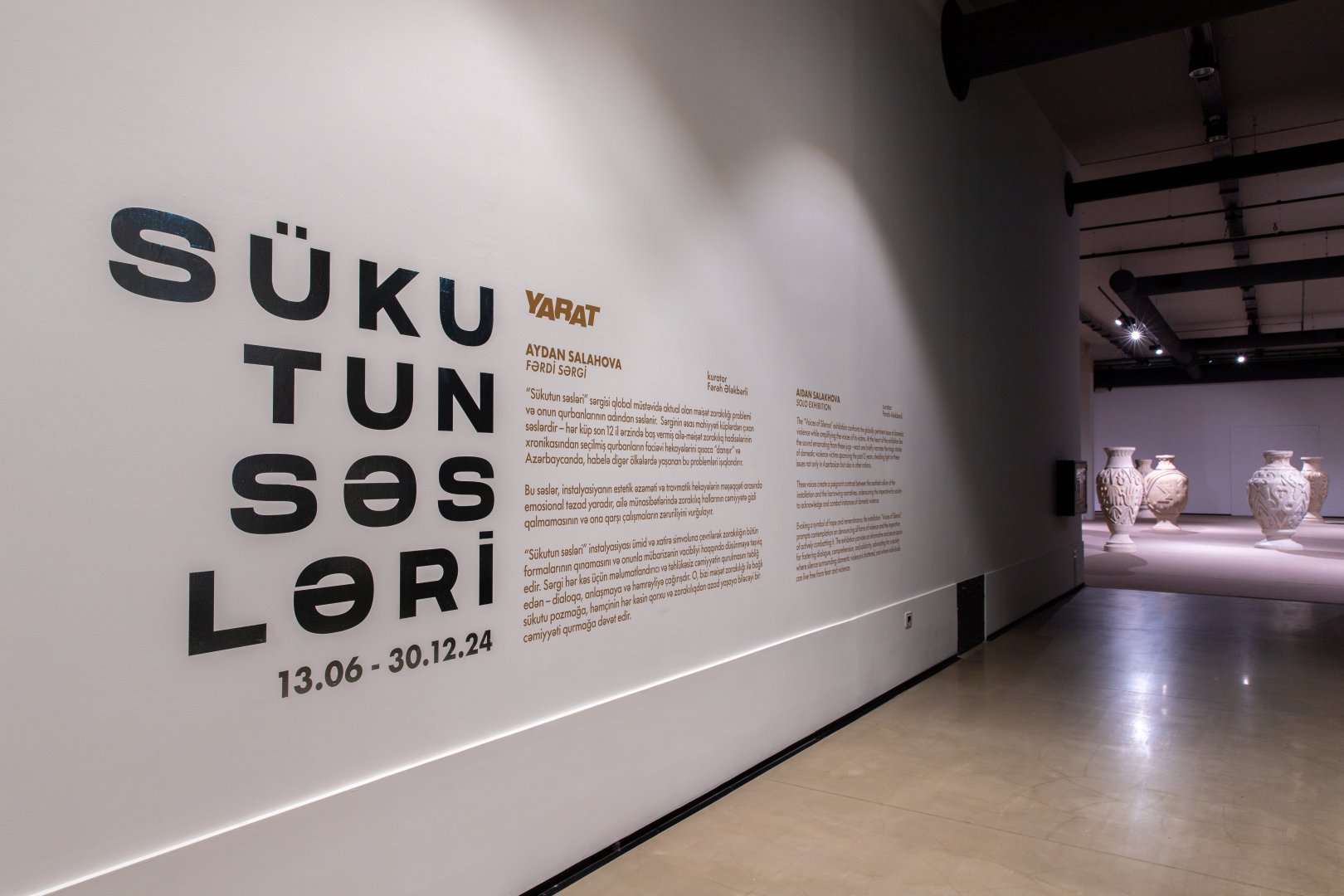 YARAT Contemporary Art Space presents solo exhibition “Voices of Silence” by Aidan Salakhova, group exhibition “Unobservable dreams” (PHOTO)