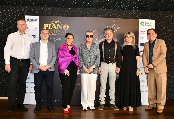 Press conference of third international Baku Piano Festival held at Landmark Baku (PHOTO)