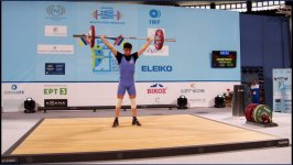 Azerbaijani weightlifter wins European Championship (PHOTO)