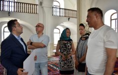 Hungarian parliamentarians visit Aghdam (PHOTO)