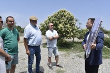 Hungarian parliamentarians visit Aghdam (PHOTO)