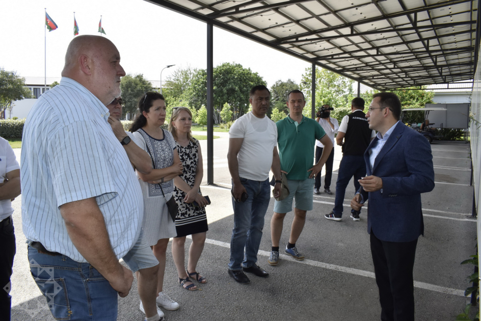 Hungarian parliamentarians visit Aghdam (PHOTO)