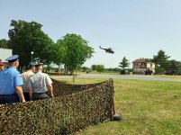 Azerbaijani deputy defense minister visits combat systems factory in Serbia (PHOTO)