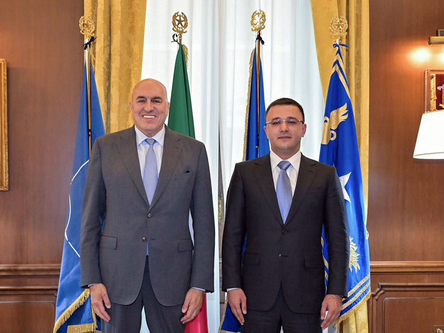 Azerbaijan's deputy defense minister visits Italy