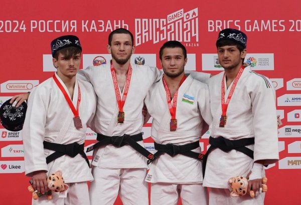 Azerbaijani judokas win three medals at BRICS Sports Games (PHOTO)