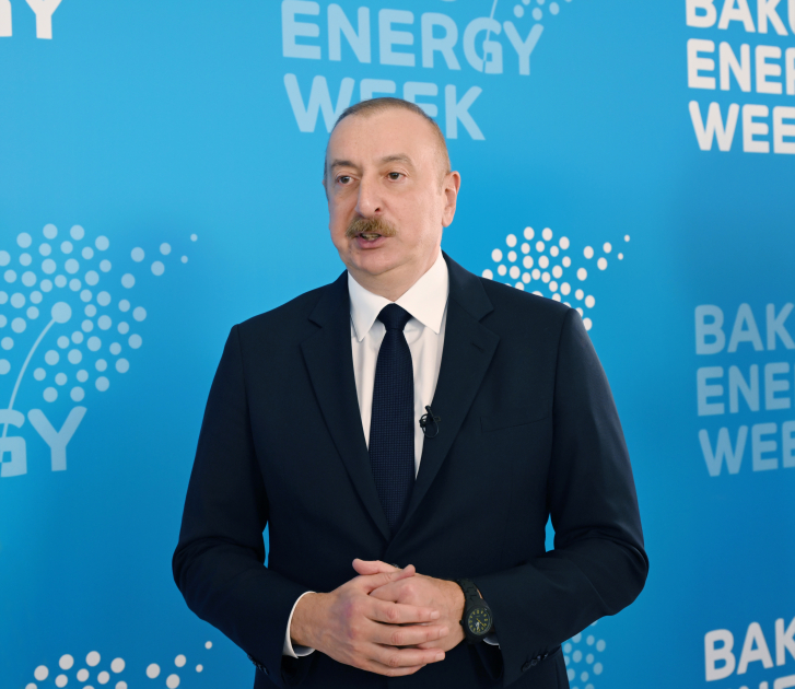 Euronews airs interview with President Ilham Aliyev (PHOTO/VIDEO)
