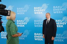 Euronews airs interview with President Ilham Aliyev (PHOTO/VIDEO)
