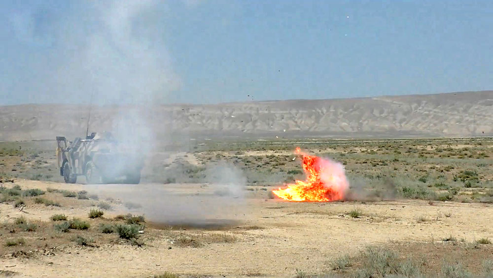 Azerbaijani Defense Ministry presents review of events of last week (VIDEO)