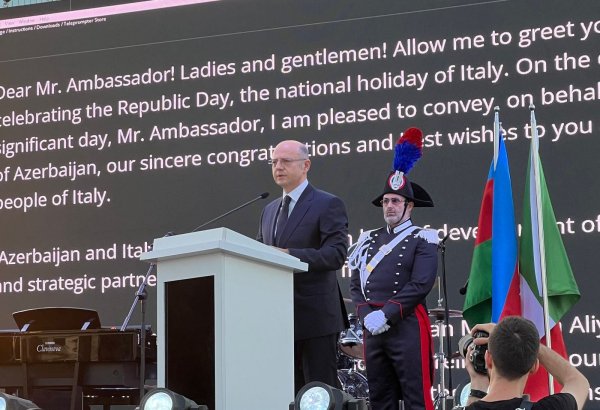Azerbaijani energy minister announces volume of hydrocarbon supplies to Italy