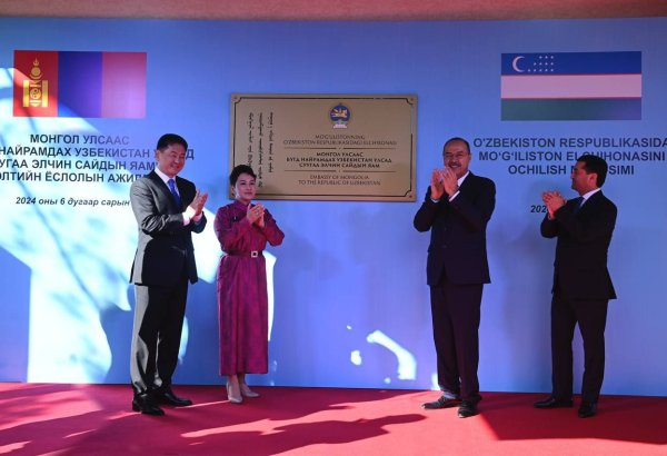 Uzbekistan opens embassy of Mongolia in Tashkent