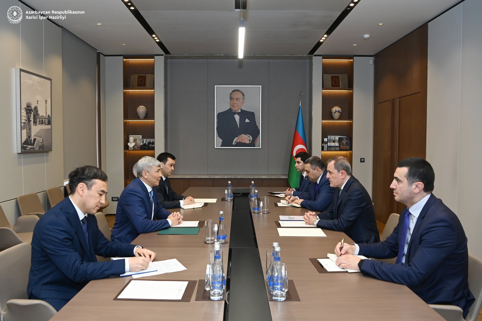 Azerbaijani FM talks bilateral cooperation with Kyzgyzstan's new ambassador