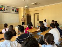 Inspiring Future Engineers. Huseyn Huseynli Ignites Passion in Azerbaijani Students. Scycare Logistics (PHOTO)