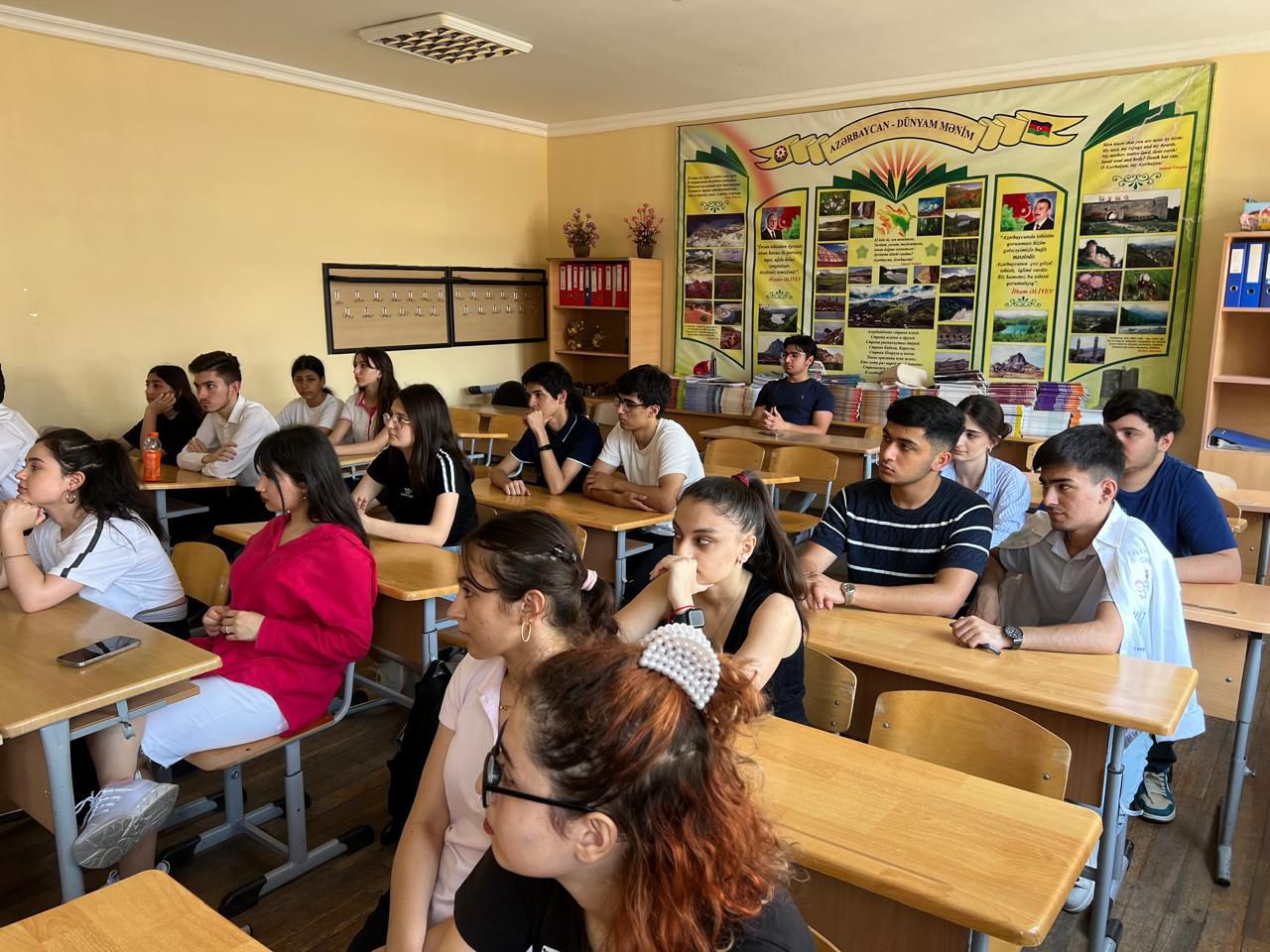 Inspiring Future Engineers. Huseyn Huseynli Ignites Passion in Azerbaijani Students. Scycare Logistics (PHOTO)