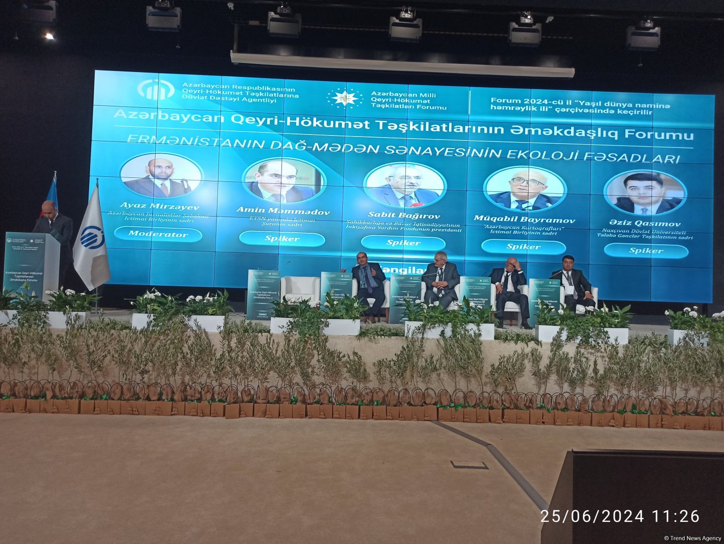 Azerbaijan's Zangilan hosts panel discussion on Armenia’s mining industry’s environmental impact (PHOTO)