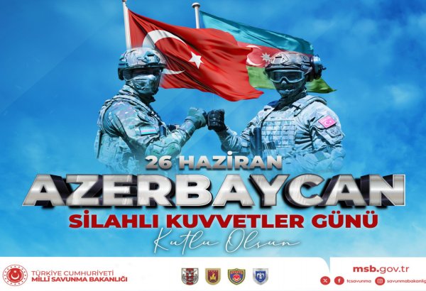 Turkish defense ministry publishes on Azerbaijan Armed Forces Day
