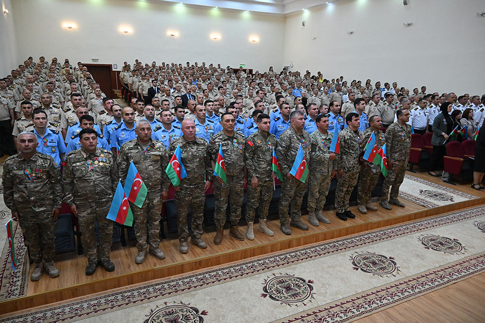 Azerbaijani army holds solemn ceremony on occasion of Armed Forces Day (PHOTO/VIDEO)