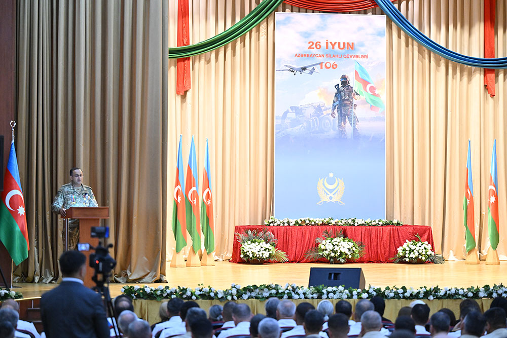 Azerbaijani army holds solemn ceremony on occasion of Armed Forces Day (PHOTO/VIDEO)