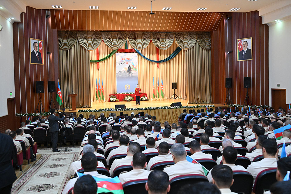 Azerbaijani army holds solemn ceremony on occasion of Armed Forces Day (PHOTO/VIDEO)